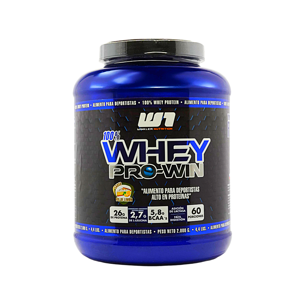 Proteína Whey Pro Win 2 kg. Winkler Nutrition - 60 servicios