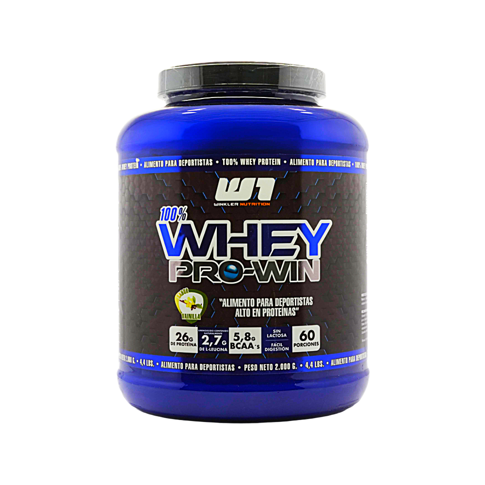 Proteína Whey Pro Win 2 kg. Winkler Nutrition - 60 servicios