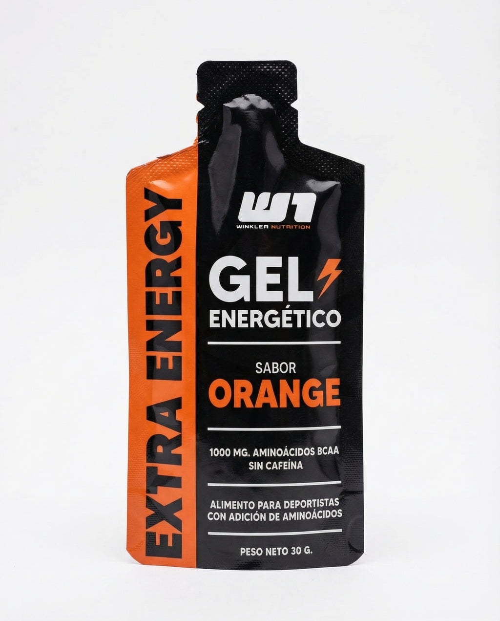 12x Gel Energético Winkler Sabor Naranja - Pack x 12 Unidades